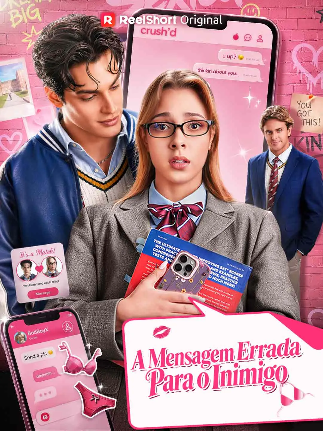 Capa do dorama A Mensagem Errada Para o Inimigo